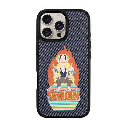 VİCOTÜCO ADAM-iPhone 16 Pro Max Plaid Kılıf MagSafe Özellikli