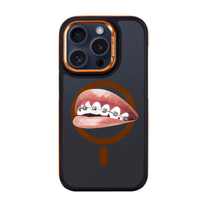 ORTHODONTIST-iPhone 15 Pro Dark Kılıf MagSafe Özellikli