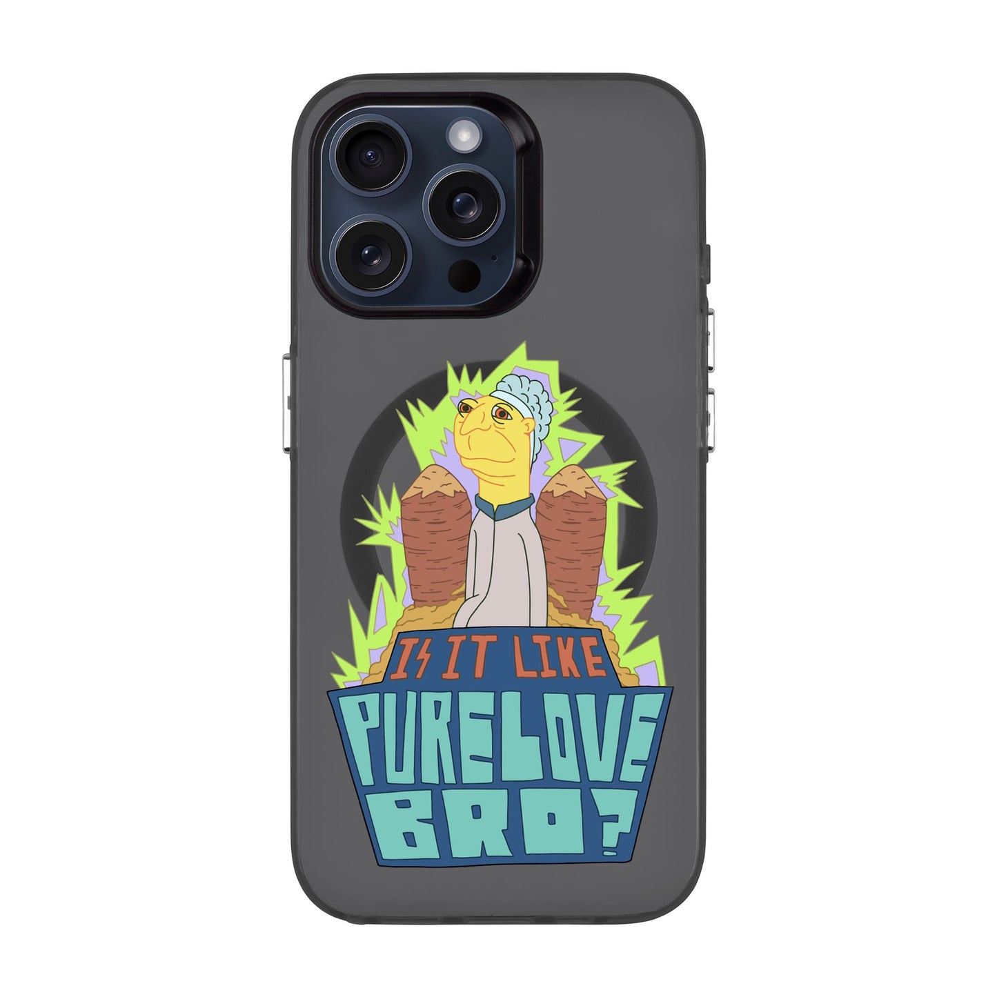 PURE LOVE-iPhone 15 Pro Max Hold Kılıf MagSafe Özellikli