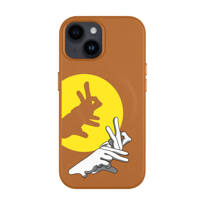 BUNNY-Leather Kılıf MagSafe Özellikli - iPhone 13