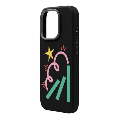 DOMINO-iPhone 16 Plus Leather Premium Kılıf MagSafe Özellikli