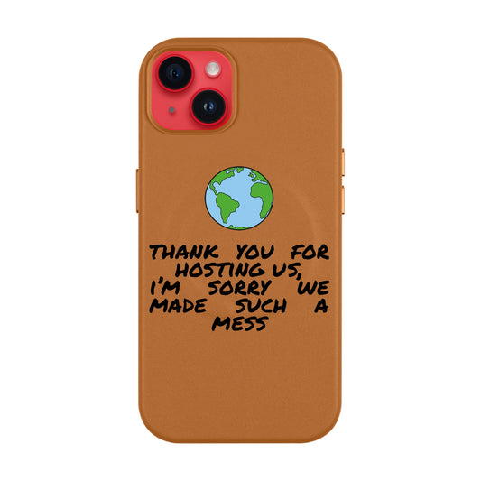 MESS-iPhone 14 Plus Leather Kılıf MagSafe Özellikli
