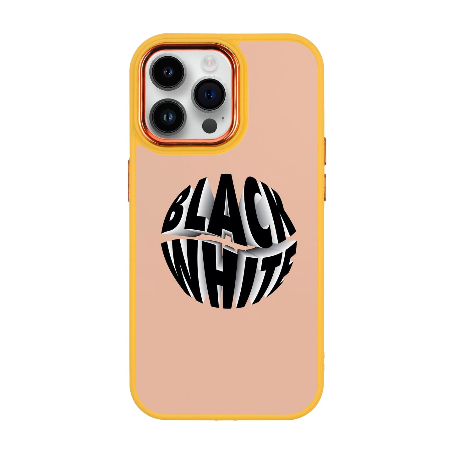 BLACK WHITE-iPhone 14 Pro Max Proof Kılıf