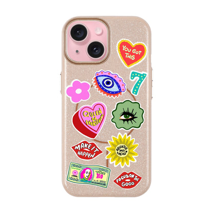 HM STICKERS-Radiant Kılıf MagSafe Özellikli - iPhone 15