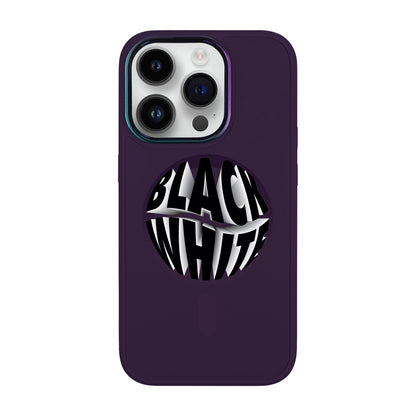 BLACK WHITE-iPhone 12 Pro Vigor Kılıf MagSafe Özellikli