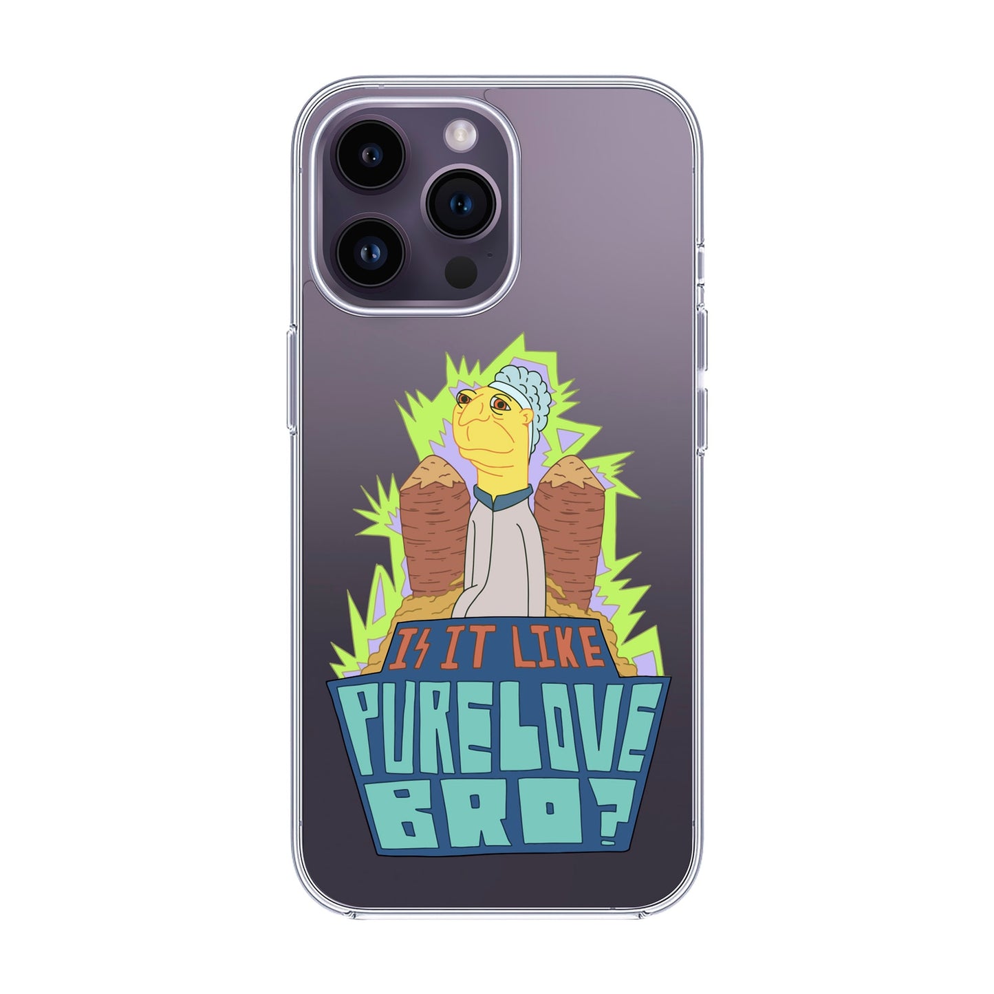 PURE LOVE-iPhone 14 Pro Max Solid Kılıf