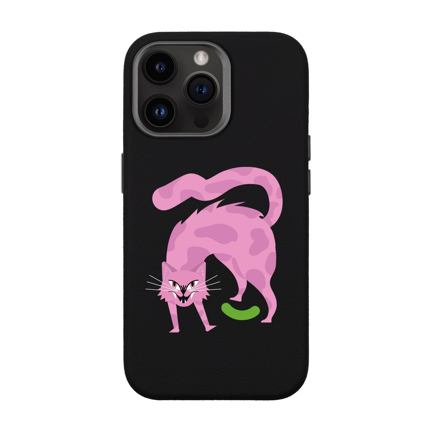 GRUMBLEPAWS-iPhone 14 Pro Max Leather Premium Kılıf MagSafe Özellikli
