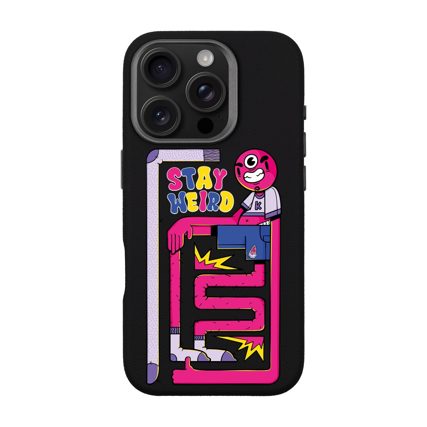OG TOOTHY-iPhone 16 Pro Leather Premium Kılıf MagSafe Özellikli