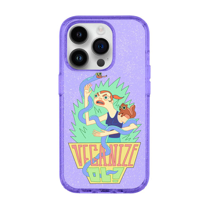 VEGANİZE-iPhone 14 Pro Shiny Kılıf MagSafe Özellikli