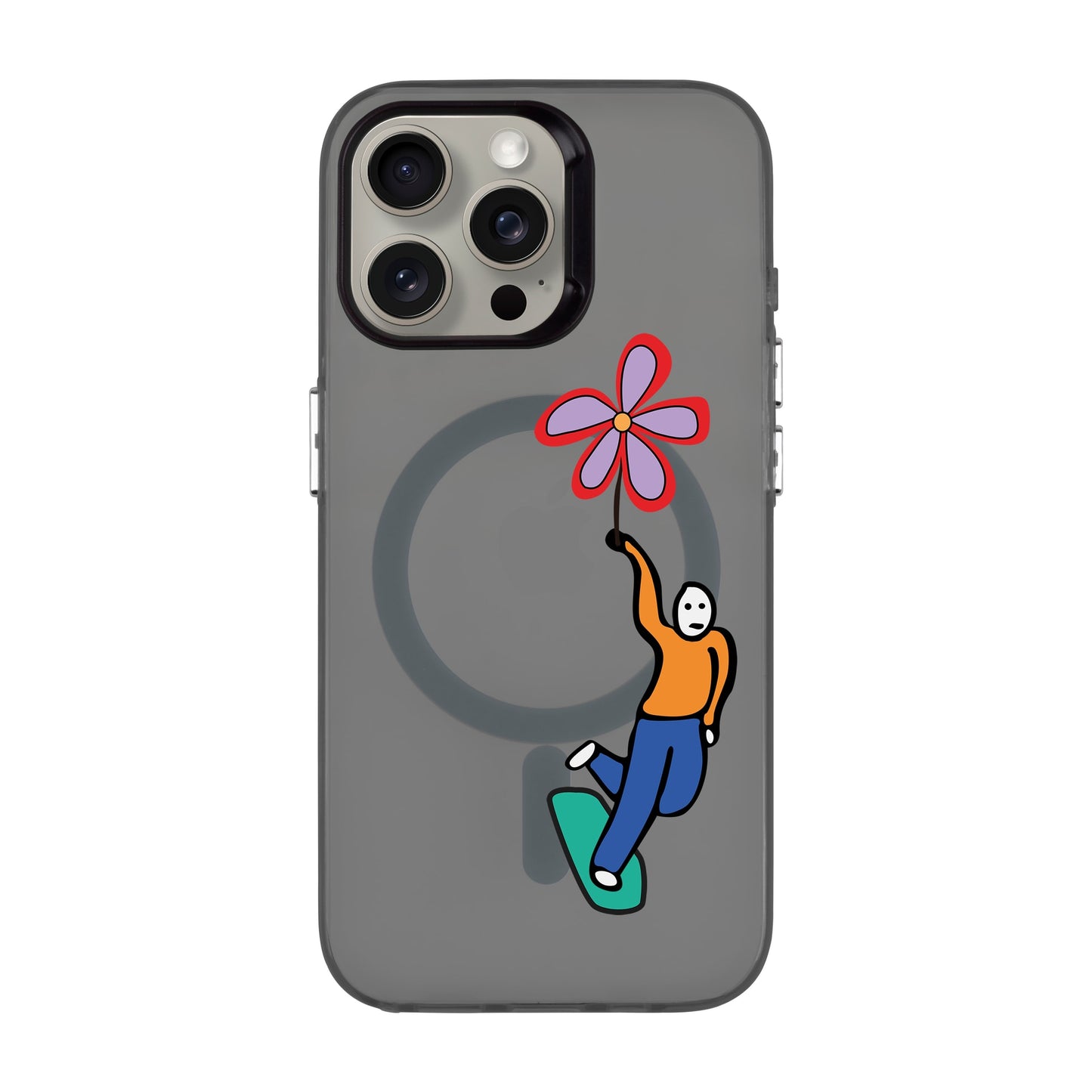 SKATEBOARDER-iPhone 15 Pro Max Hold Kılıf MagSafe Özellikli