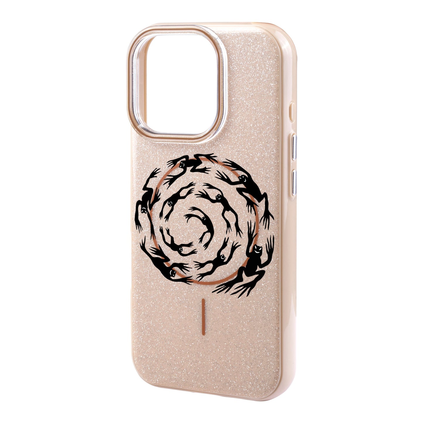 SWIRLING FROGS-Radiant Kılıf MagSafe Özellikli - iPhone 15 Pro