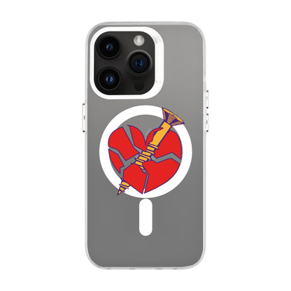 BROKEN HEART-iPhone 14 Pro Hold Kılıf MagSafe Özellikli