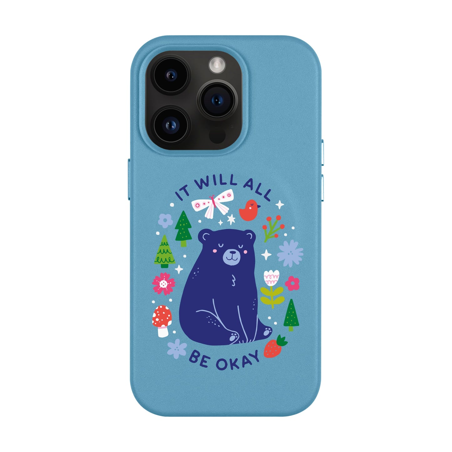 BE OKEY-Leather Kılıf MagSafe Özellikli - iPhone 14 Pro