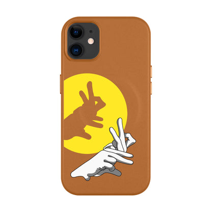 BUNNY-Leather Kılıf MagSafe Özellikli - iPhone 11