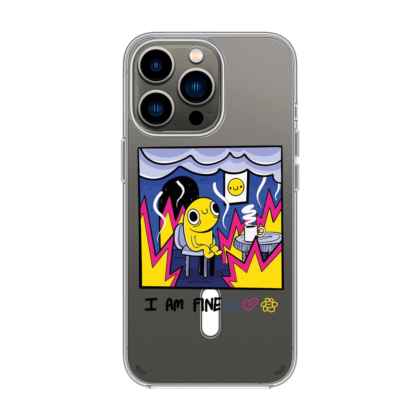 I AM FINE-Solid Kılıf MagSafe Özellikli - iPhone 11