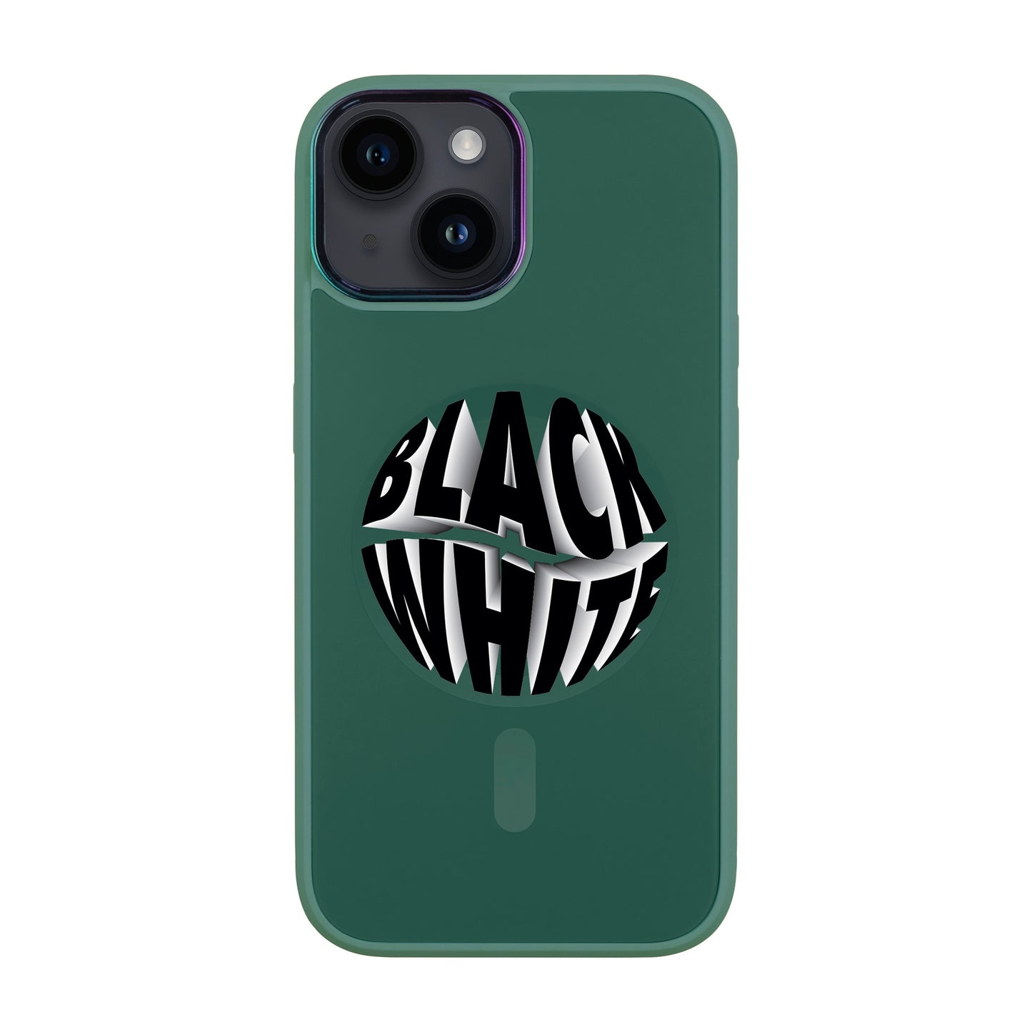 BLACK WHITE-Vigor Kılıf MagSafe Özellikli - iPhone 14