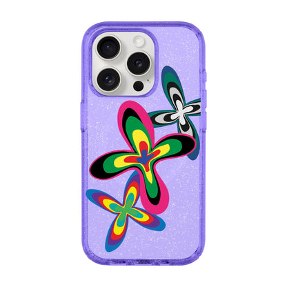 COLOR FLOWER-Shiny Kılıf MagSafe Özellikli - iPhone 15 Pro