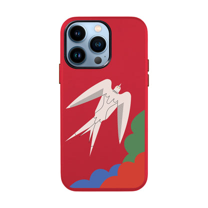 L’OISEAU LIBRE-iPhone 13 Pro Max Leather Kılıf