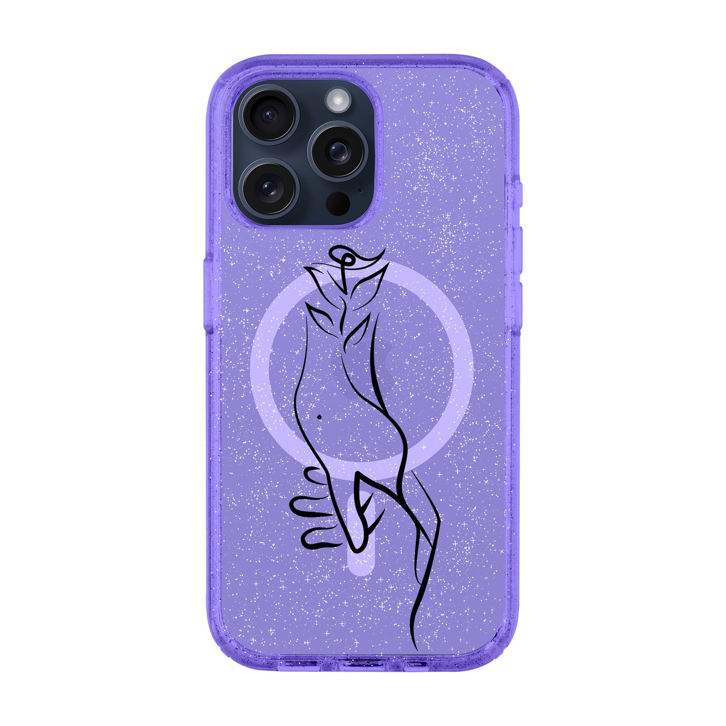 TOUCH-iPhone 15 Pro Max Shiny Kılıf MagSafe Özellikli
