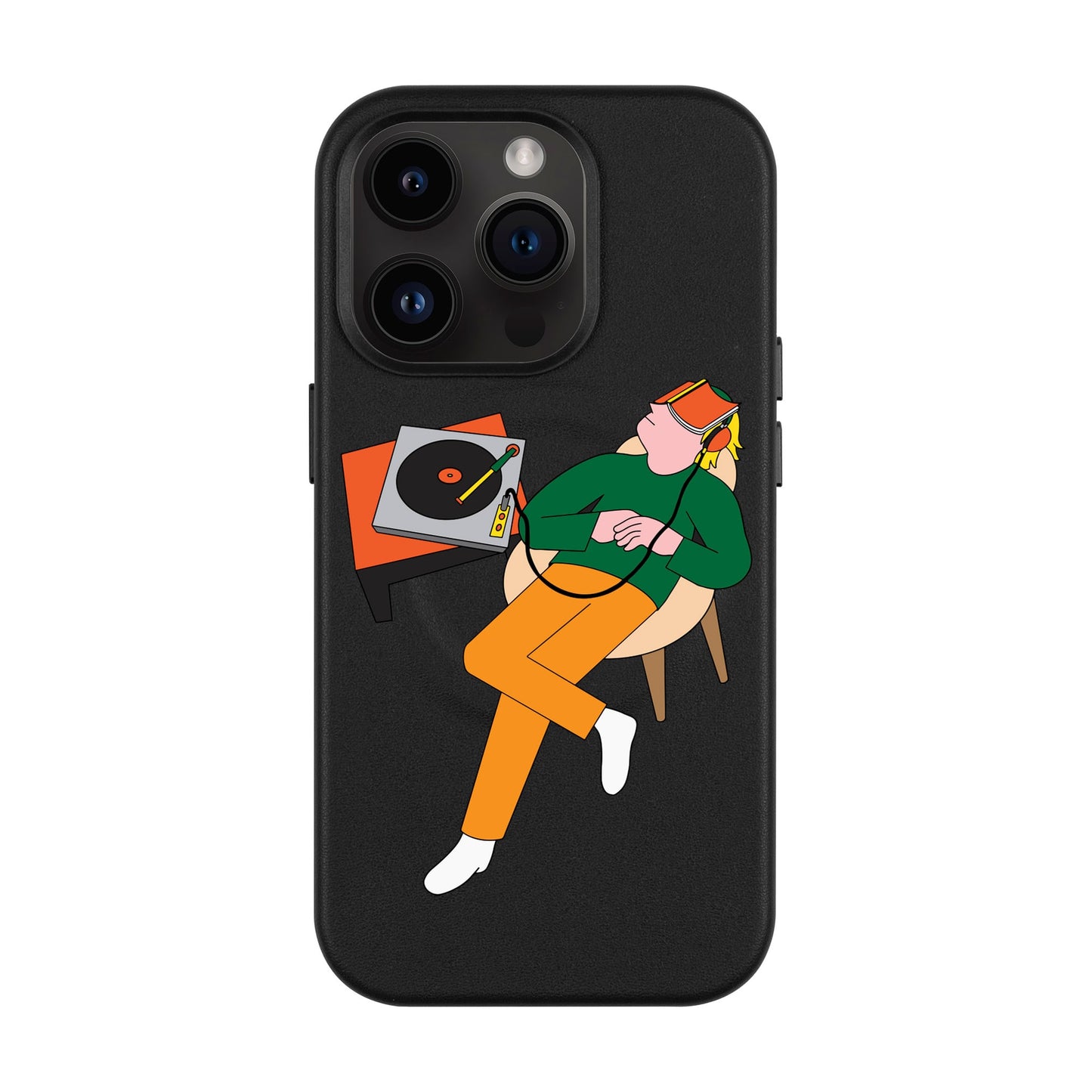 LAZY SUNDAY AFTERNOON-Leather Kılıf MagSafe Özellikli - iPhone 14 Pro