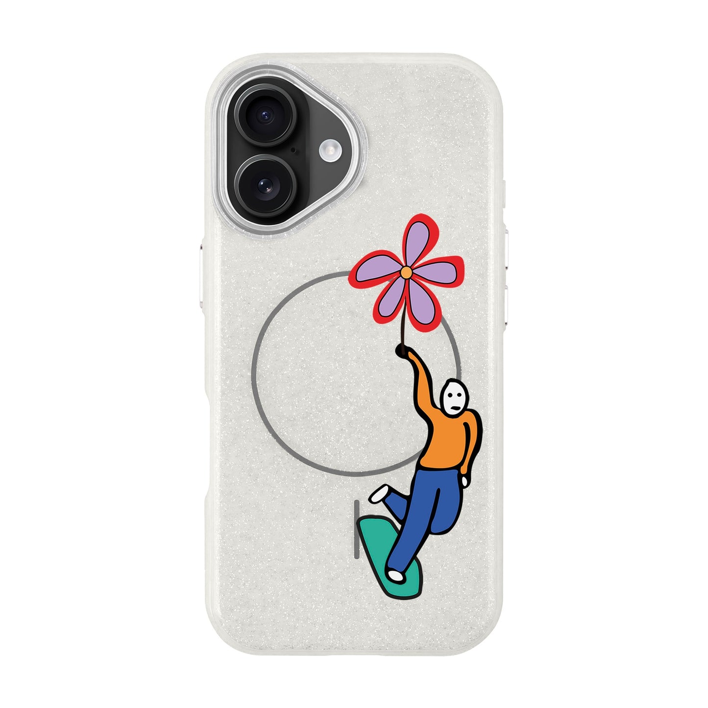 SKATEBOARDER-iPhone 16 Radiant Kılıf MagSafe Özellikli