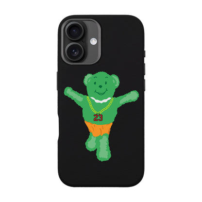 GREEN BEAR-iPhone 16 Plus Leather Premium Kılıf MagSafe Özellikli