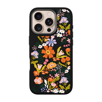FLOWER-iPhone 16 Pro Leather Premium Kılıf MagSafe Özellikli