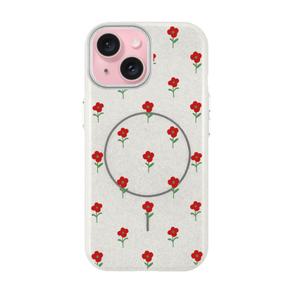 FLOWER POWER-iPhone 15 Plus Radiant Kılıf MagSafe Özellikli