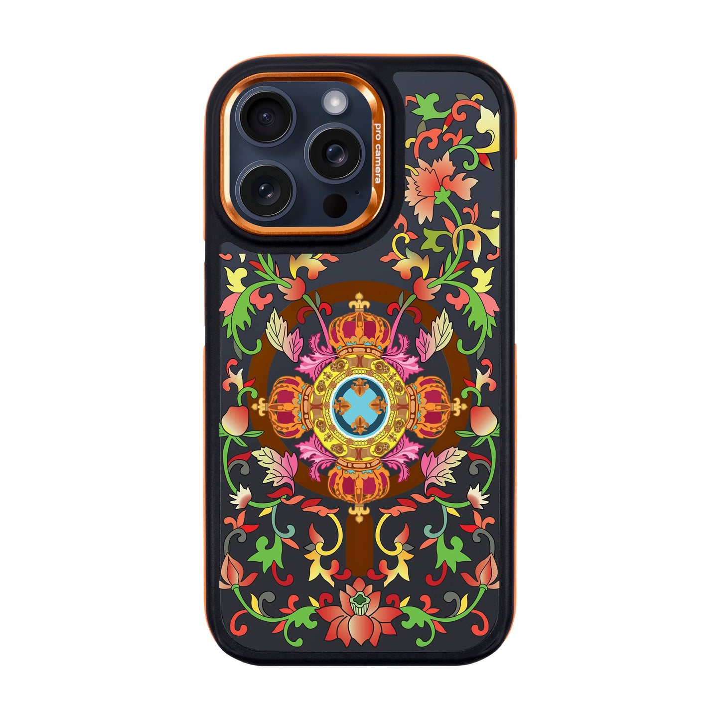 SPIRAL-iPhone 15 Pro Max Dark Kılıf MagSafe Özellikli