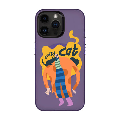 CRAZY CAT-iPhone 14 Pro Max Hold Kılıf MagSafe Özellikli