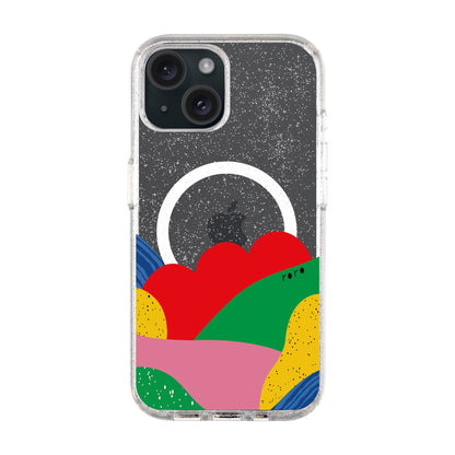 FLAG-iPhone 15 Shiny Kılıf MagSafe Özellikli