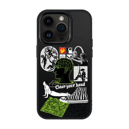 CLEAR YOUR HEAD-iPhone 14 Pro Proof Kılıf