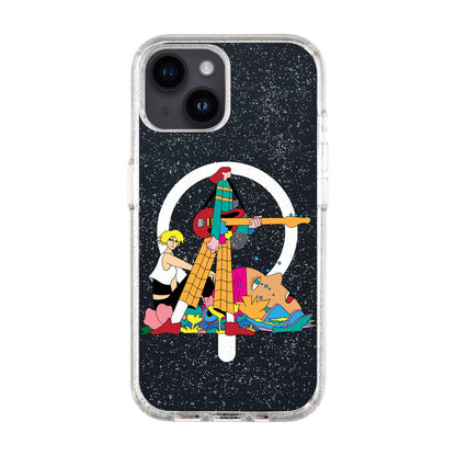 HER BAND-iPhone 14 Shiny Kılıf MagSafe Özellikli