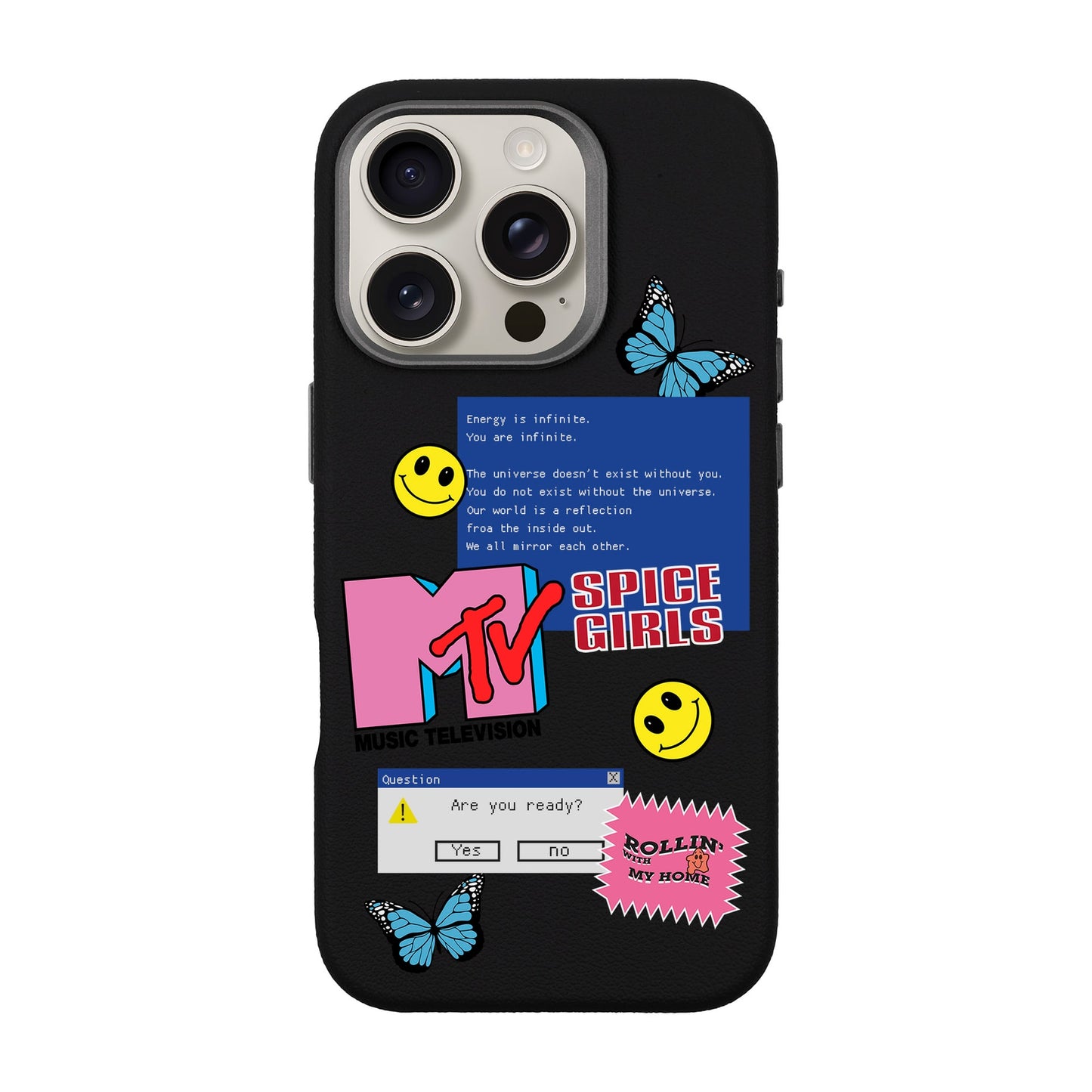 ARE YOU READY-iPhone 16 Pro Leather Premium Kılıf MagSafe Özellikli