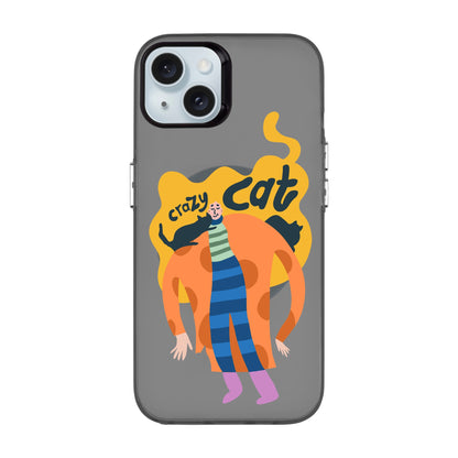 CRAZY CAT-iPhone 15 Plus Hold Kılıf MagSafe Özellikli