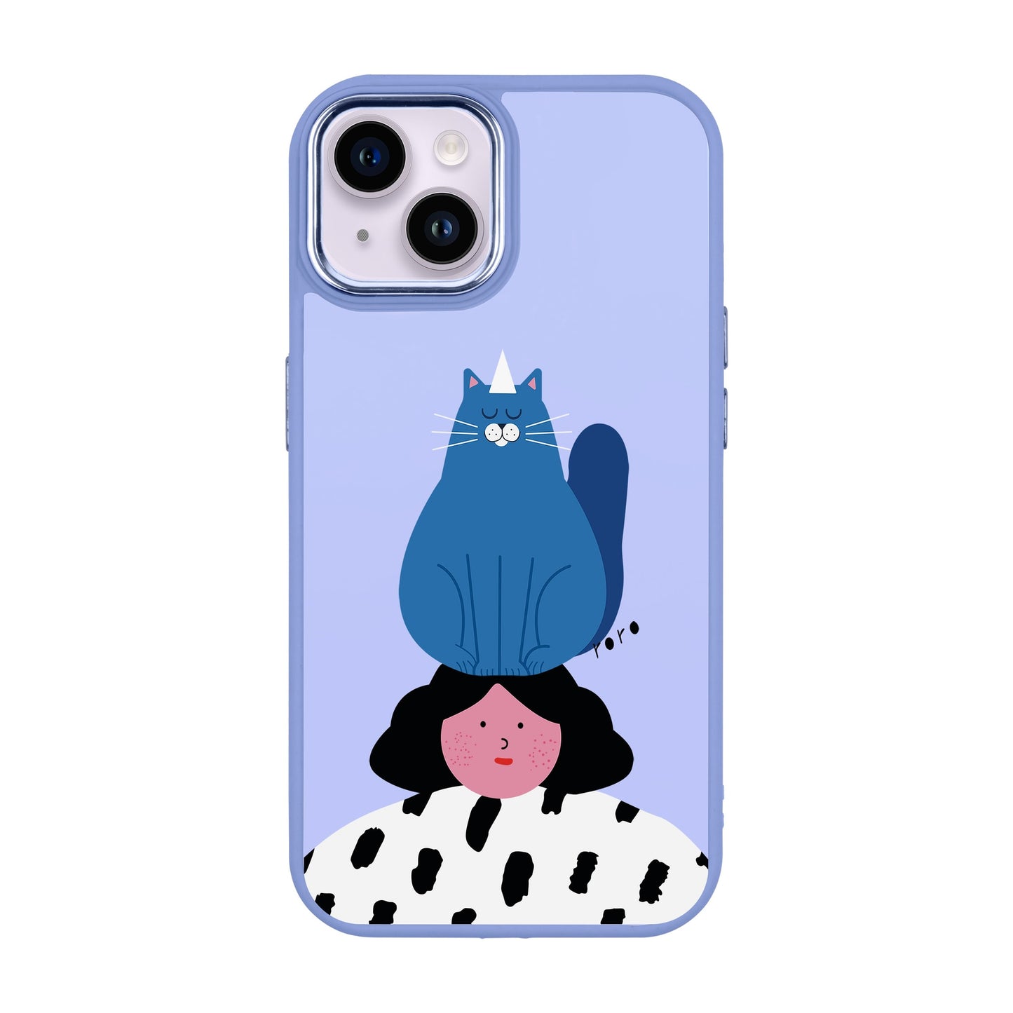 NAUGHTY CAT-iPhone 14 Plus Proof Kılıf