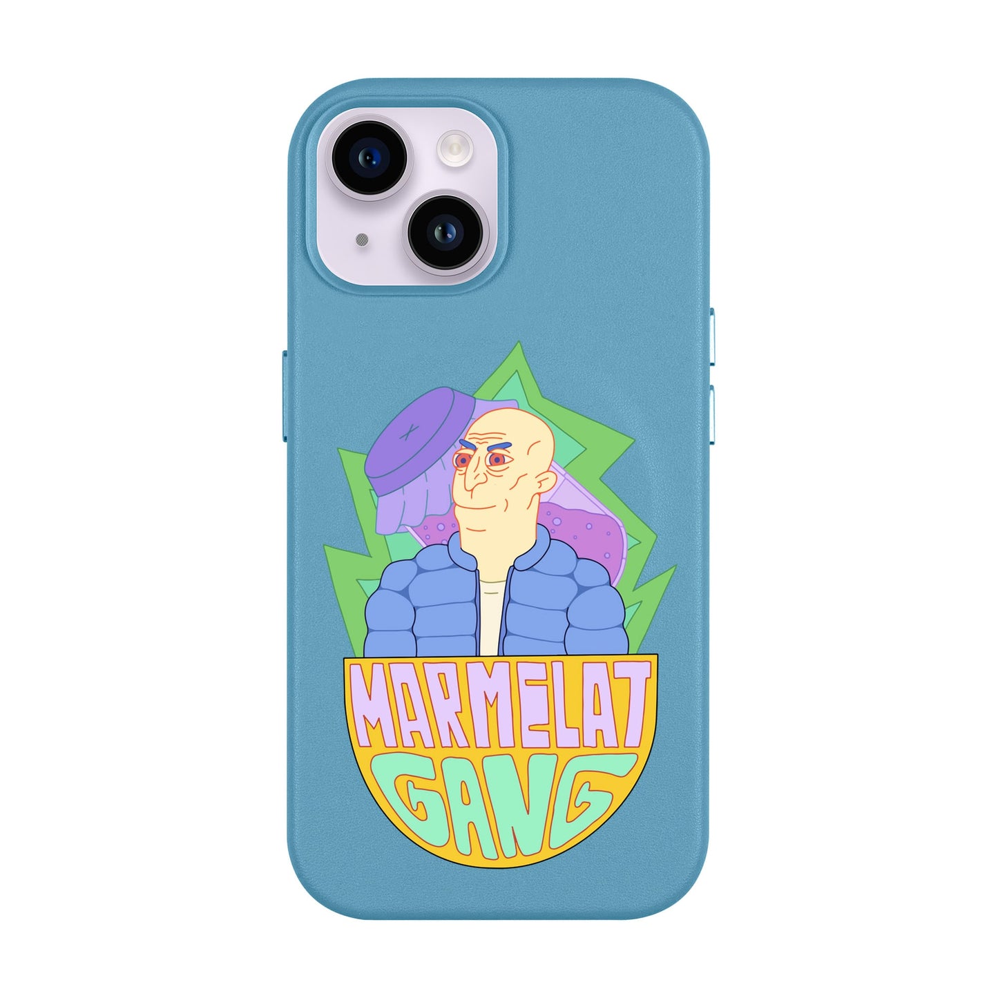 MARMELAT GANG-Leather Kılıf MagSafe Özellikli - iPhone 13