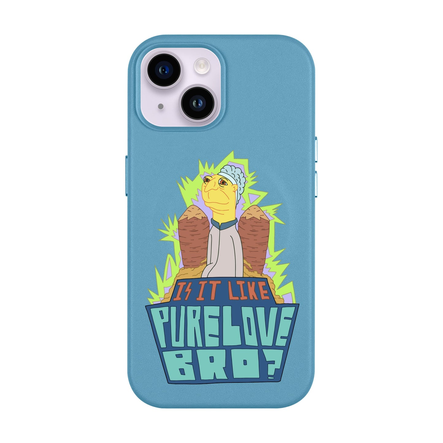 PURE LOVE-Leather Kılıf MagSafe Özellikli - iPhone 13