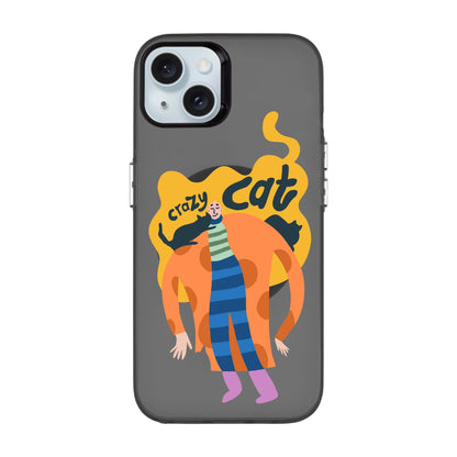 CRAZY CAT-iPhone 15 Plus Hold Kılıf MagSafe Özellikli