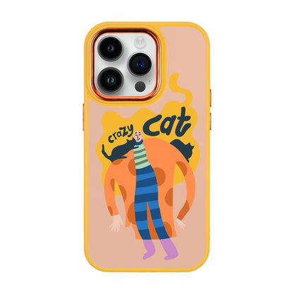 CRAZY CAT-iPhone 14 Pro Proof Kılıf