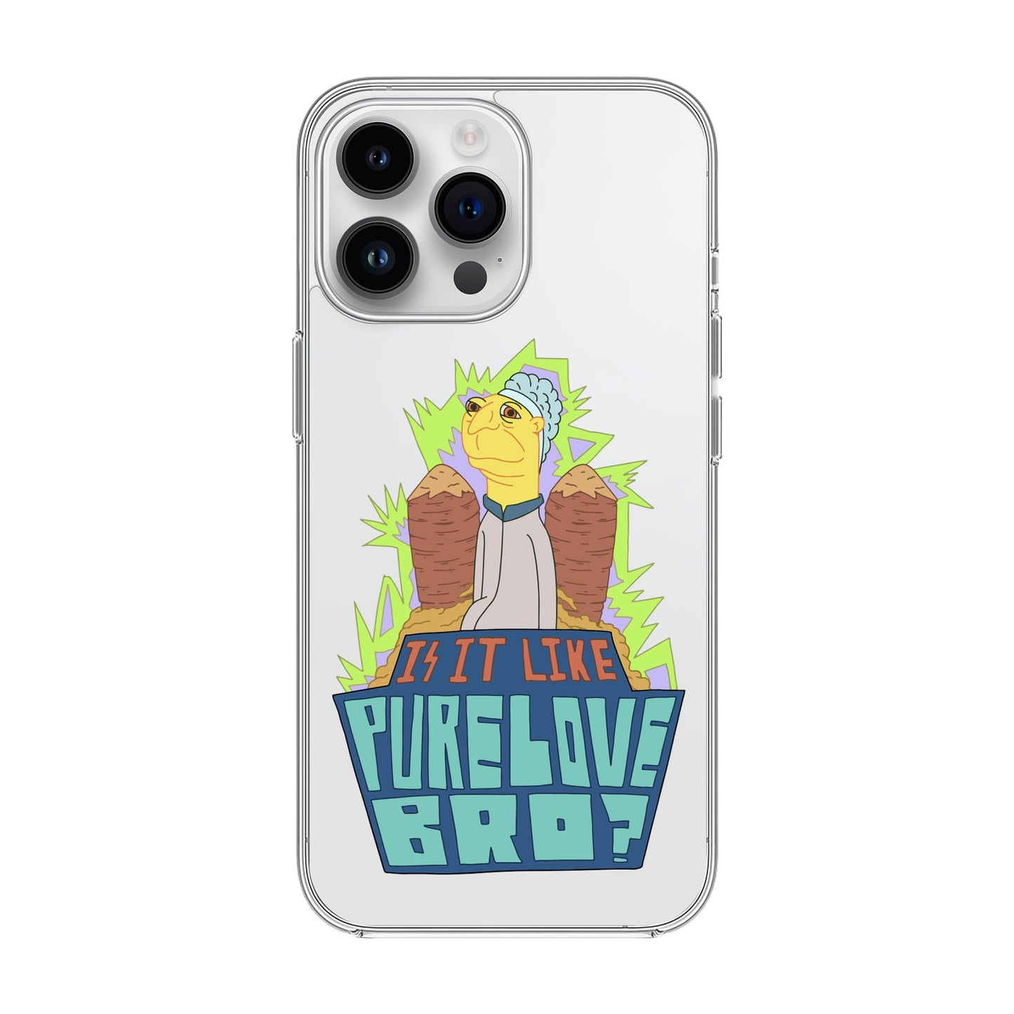 PURE LOVE-iPhone 14 Pro Max Solid Kılıf