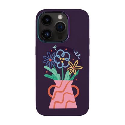 PINK VASE-iPhone 13 Pro Vigor Kılıf MagSafe Özellikli