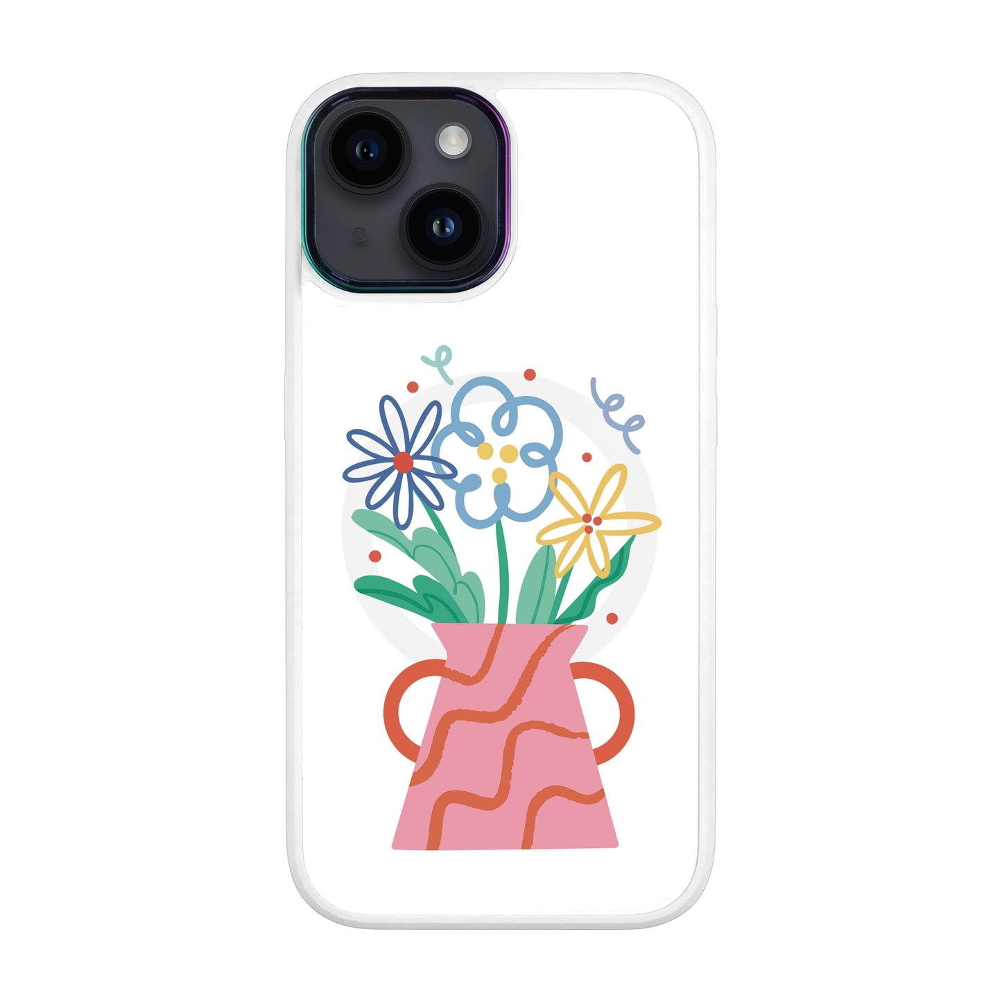 PINK VASE-iPhone 12 Vigor Kılıf MagSafe Özellikli