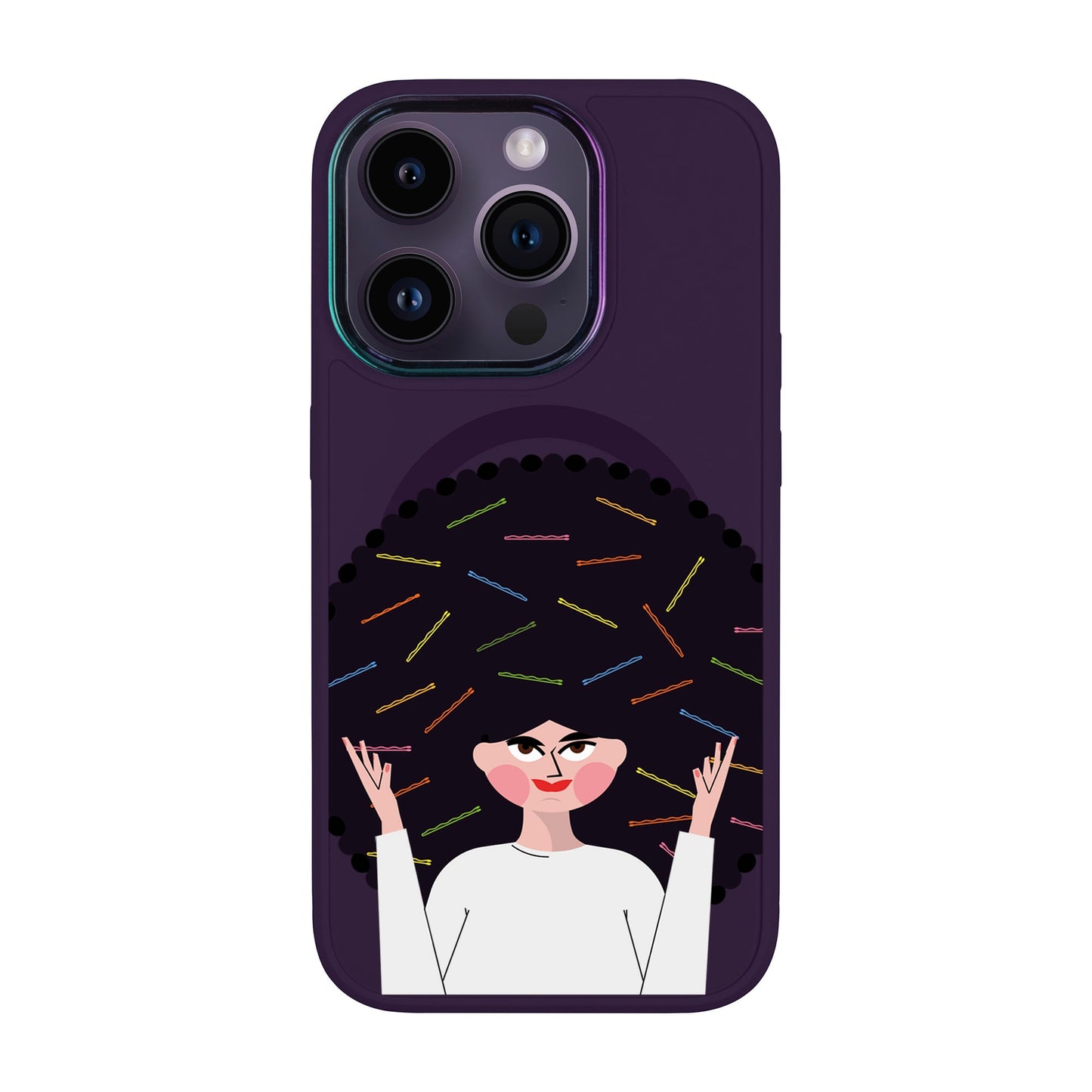 TANGLES OF HAPPINESS-Vigor Kılıf MagSafe Özellikli - iPhone 14 Pro