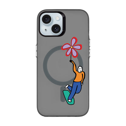 SKATEBOARDER-iPhone 15 Hold Kılıf MagSafe Özellikli