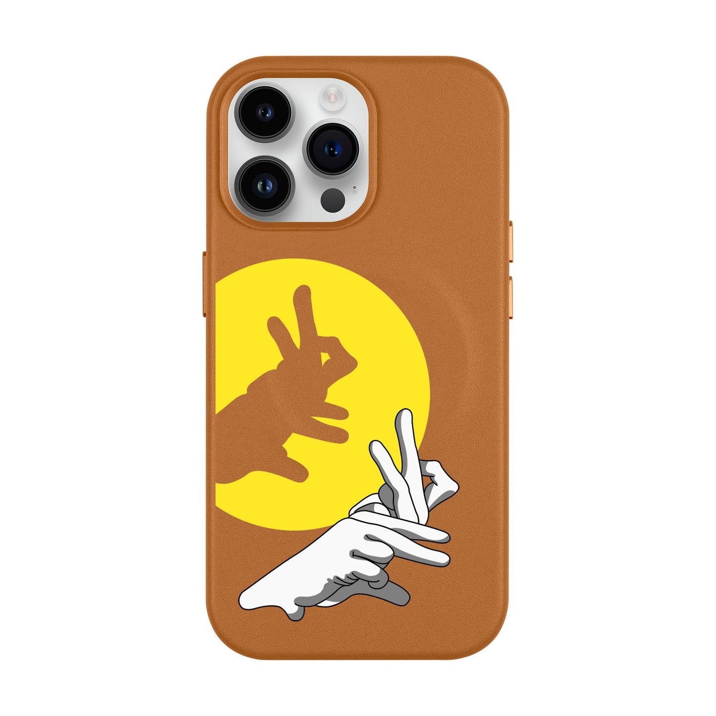 BUNNY-iPhone 14 Pro Max Leather Kılıf MagSafe Özellikli