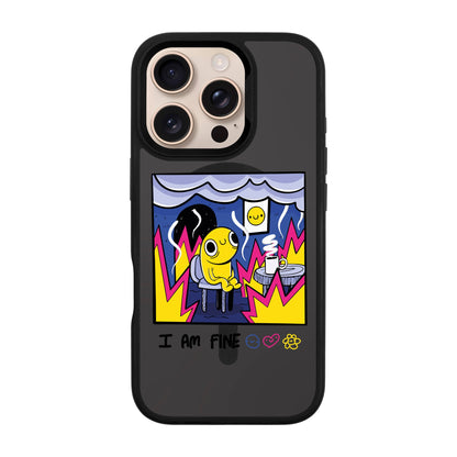 I AM FINE-iPhone 16 Pro Rise Kılıf MagSafe Özellikli