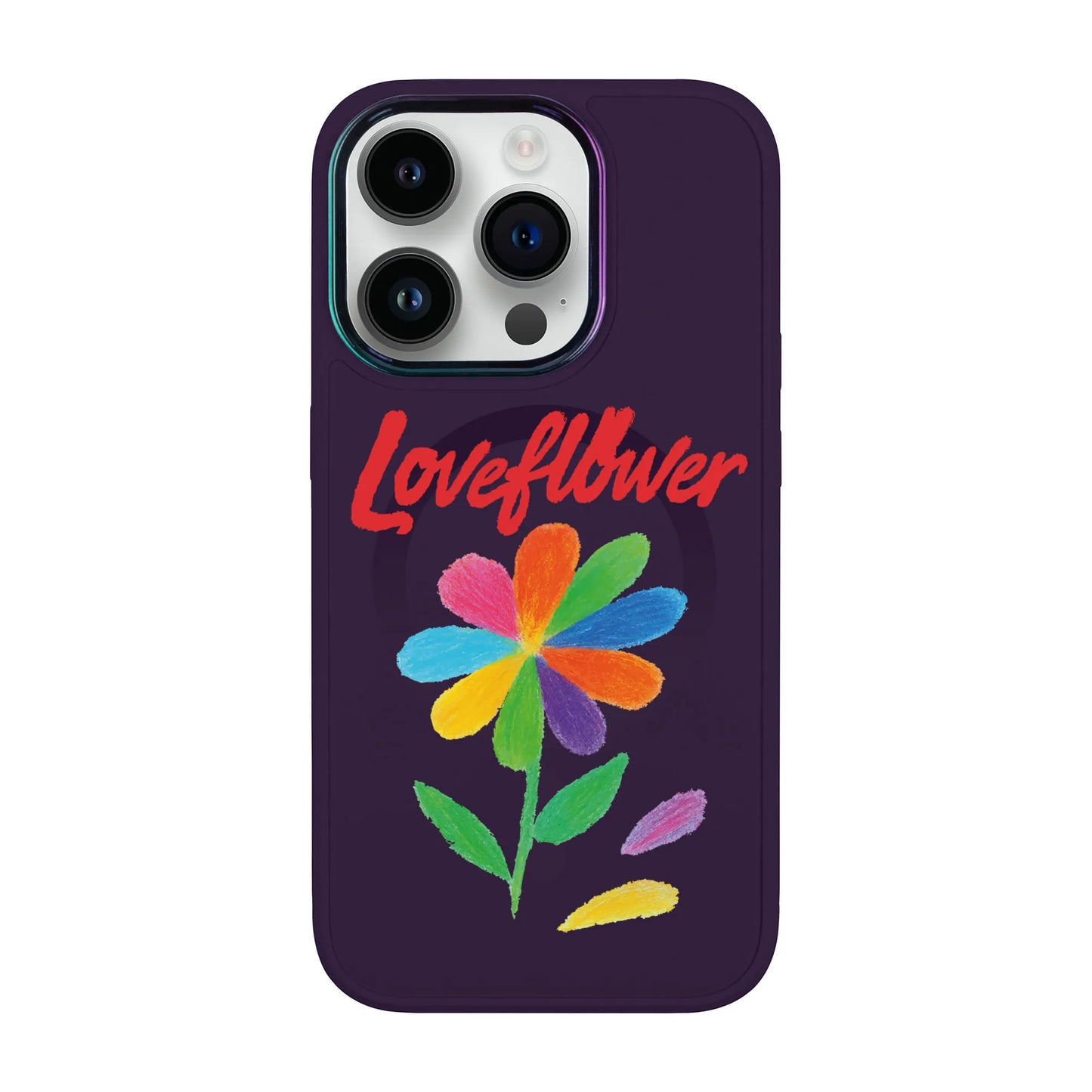 LOVE FLOWER-iPhone 12 Pro Vigor Kılıf MagSafe Özellikli