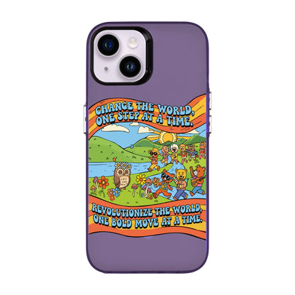 CHANGE THE WORLD-iPhone 14 Hold Kılıf MagSafe Özellikli