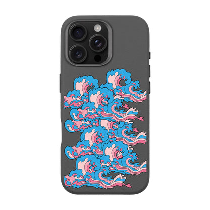 SURF-iPhone 16 Pro Max Leather Premium Kılıf MagSafe Özellikli